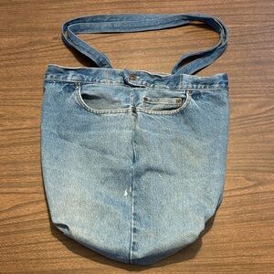 Denim Jean Tote Shoulder Bag